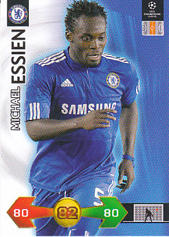 Michael Essien Chelsea 2009/10 Panini Super Strikes CL #50